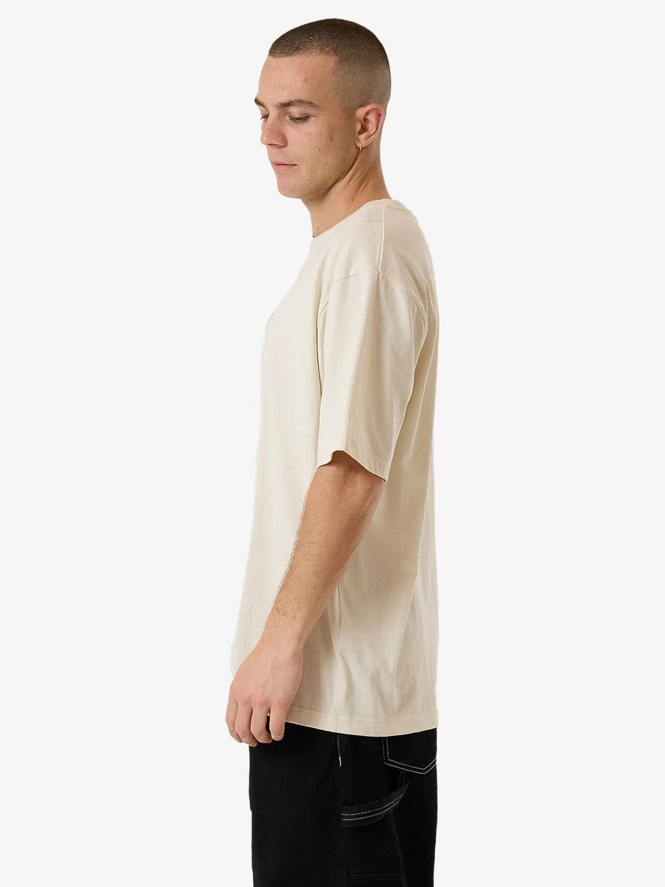 New Growth Oversize Fit Tee - Heritage White