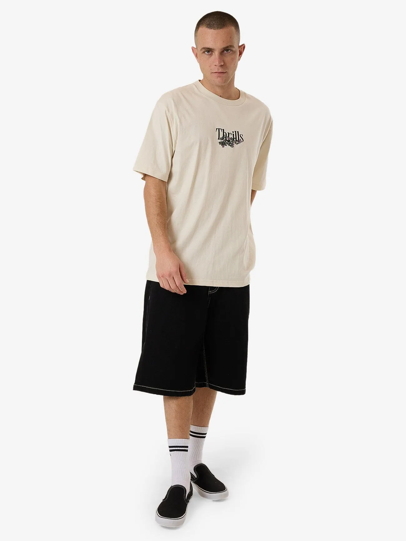 New Growth Oversize Fit Tee - Heritage White