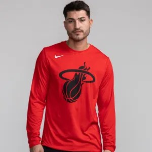 Nike HEAT Culture: Blood Red Logo Long Sleeve