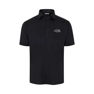North Dakota State Featherweight Flex Polo Black