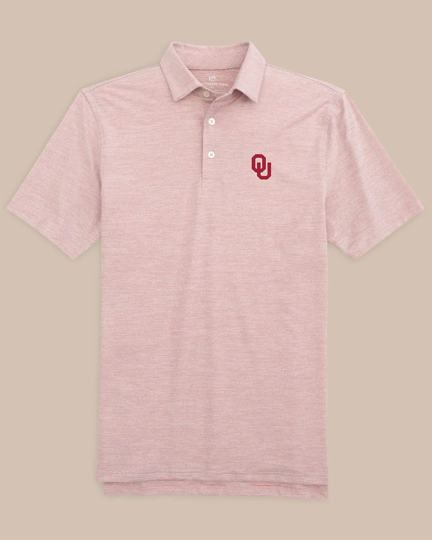 Oklahoma Sooners Driver Spacedye Polo Shirt