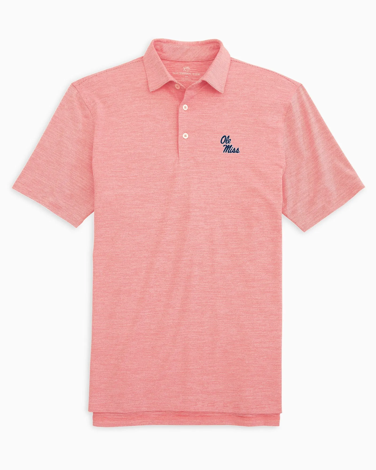 Ole Miss Stacked Driver Spacedye Polo Shirt