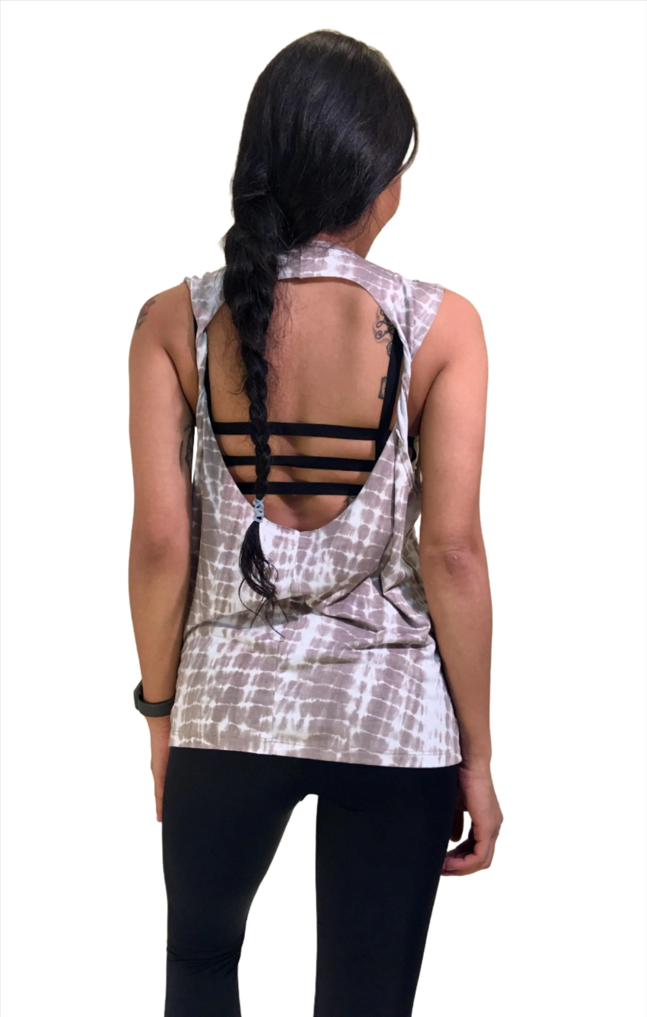 Onzie Hot Yoga Twist Back Top 3602