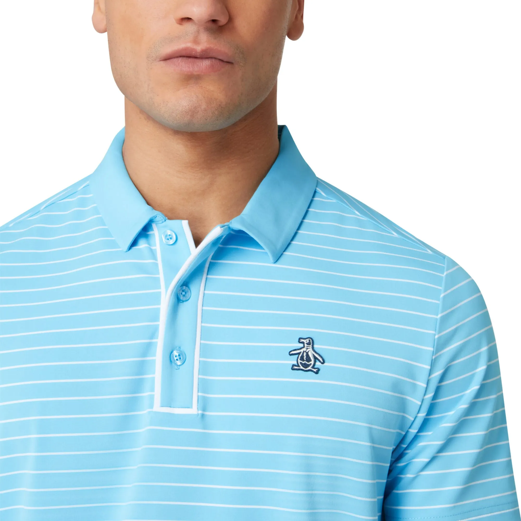 Original Penguin Golf Heritage Stripe Polo Shirt