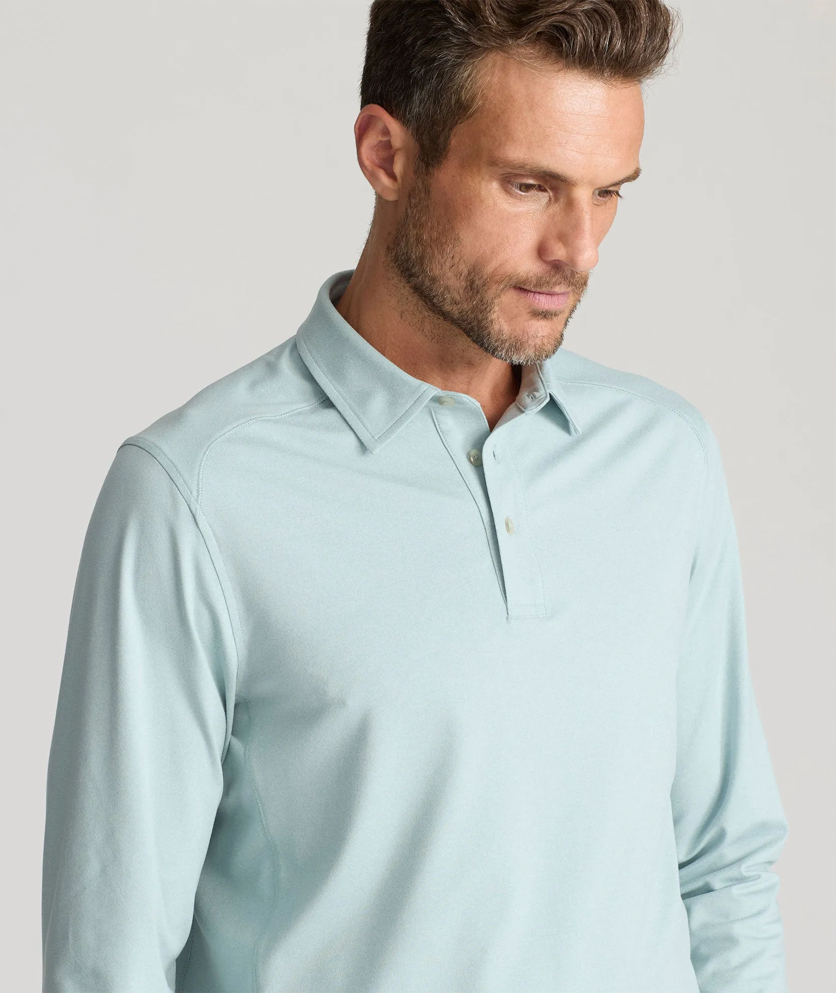 Performance Long-Sleeve Polo - FINAL SALE