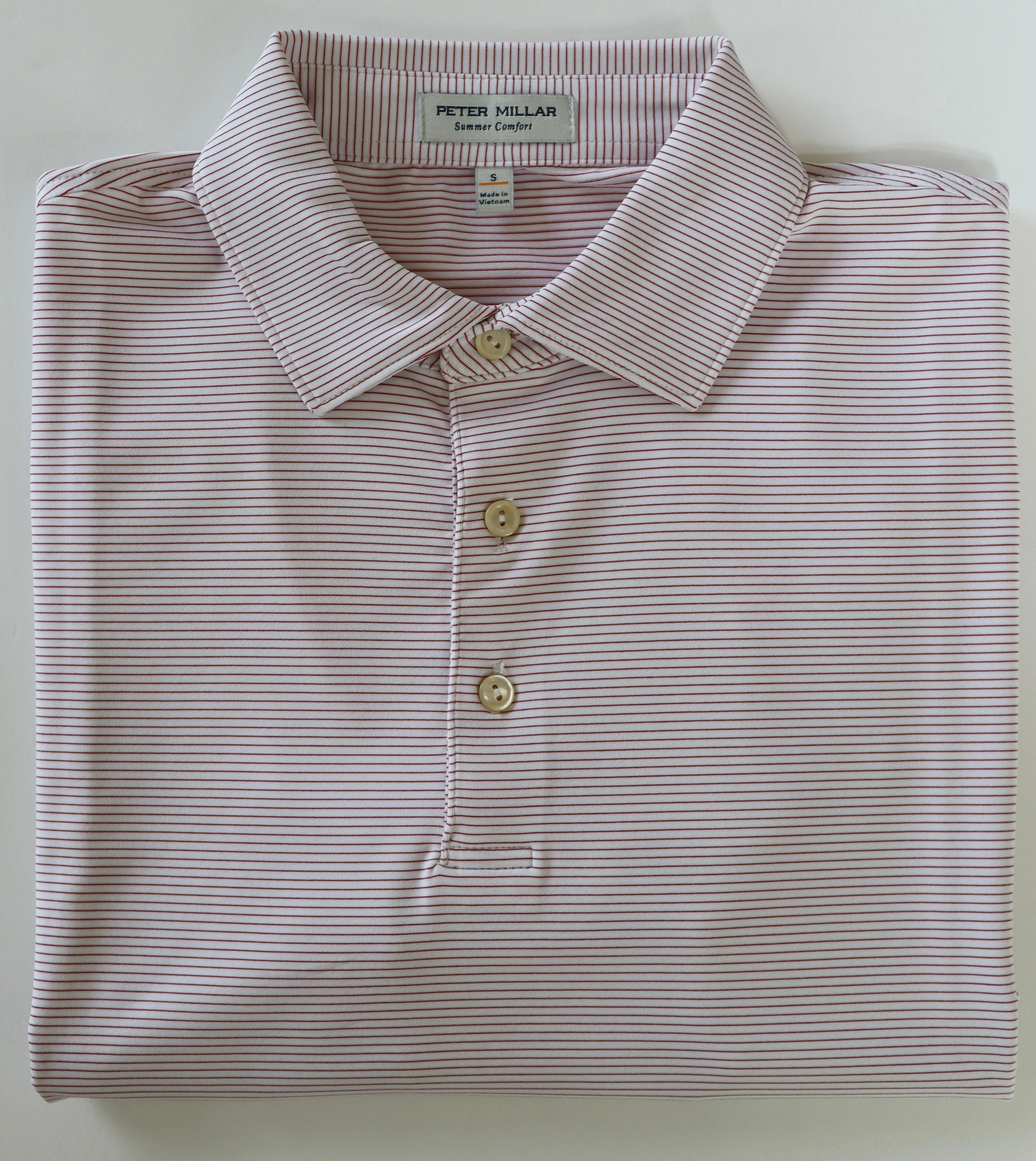 Peter Millar Crimson & White Halford Polo