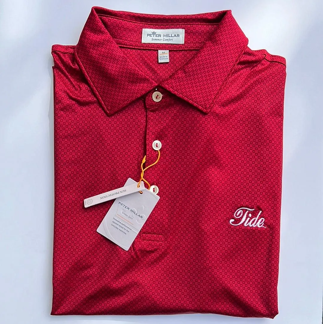 Peter Millar Crimson Dolly Polo (Tide Script)