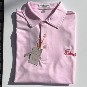 Peter Millar Pink Jubilee Polo (Bama Script)