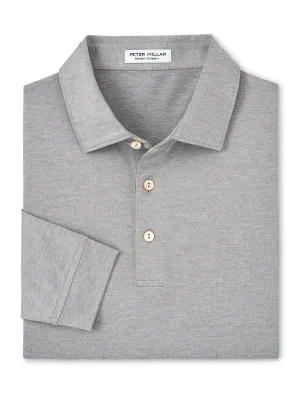 Peter Millar Solid Long Sleeve Polo