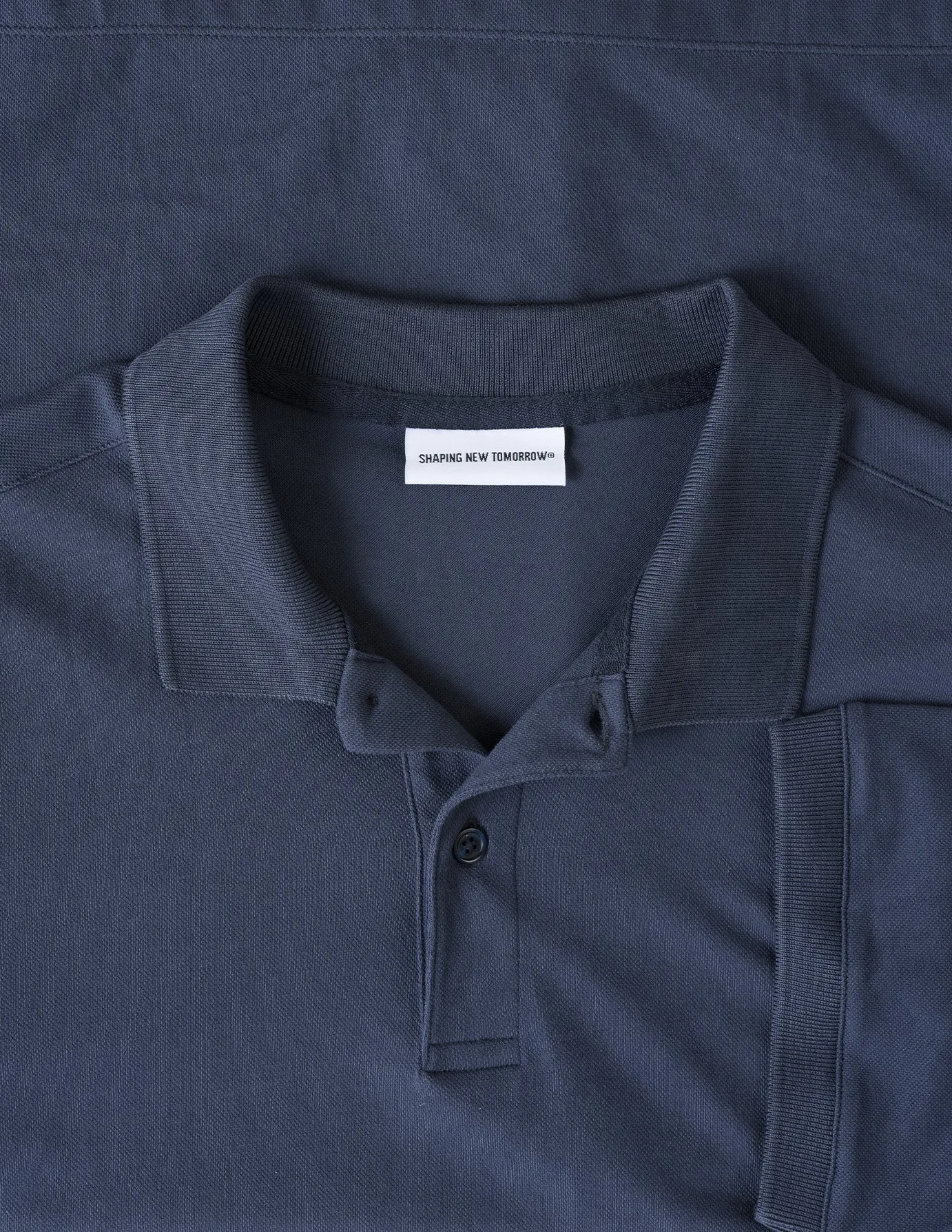Piquet Polo Shirt Navy