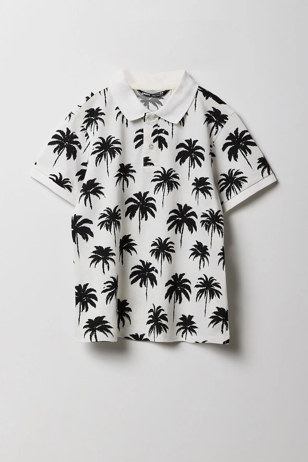 Polo avec motif tropical pour garçon