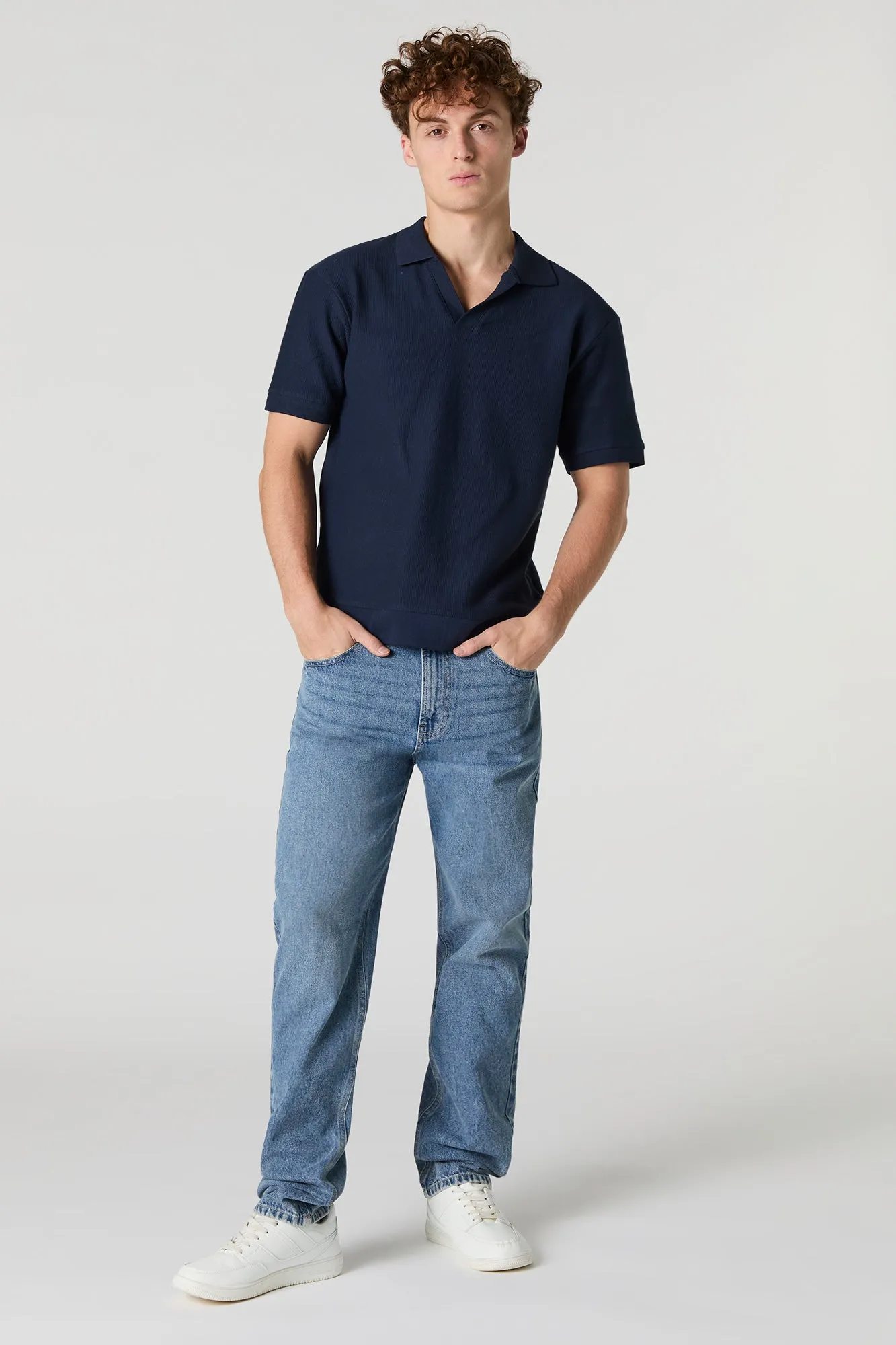 Polo côtelé