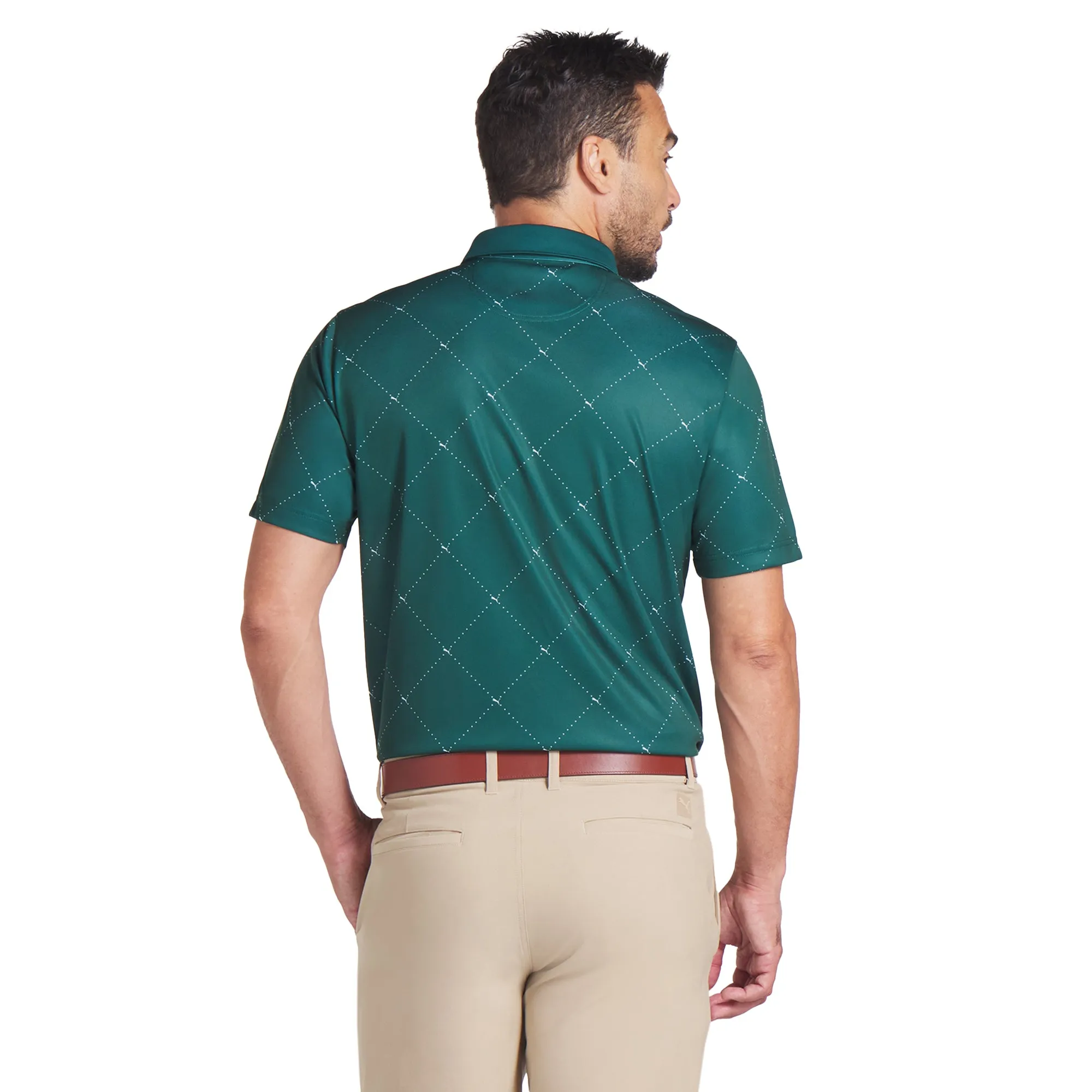Puma Golf Pure 2.0 Argyle Polo Shirt