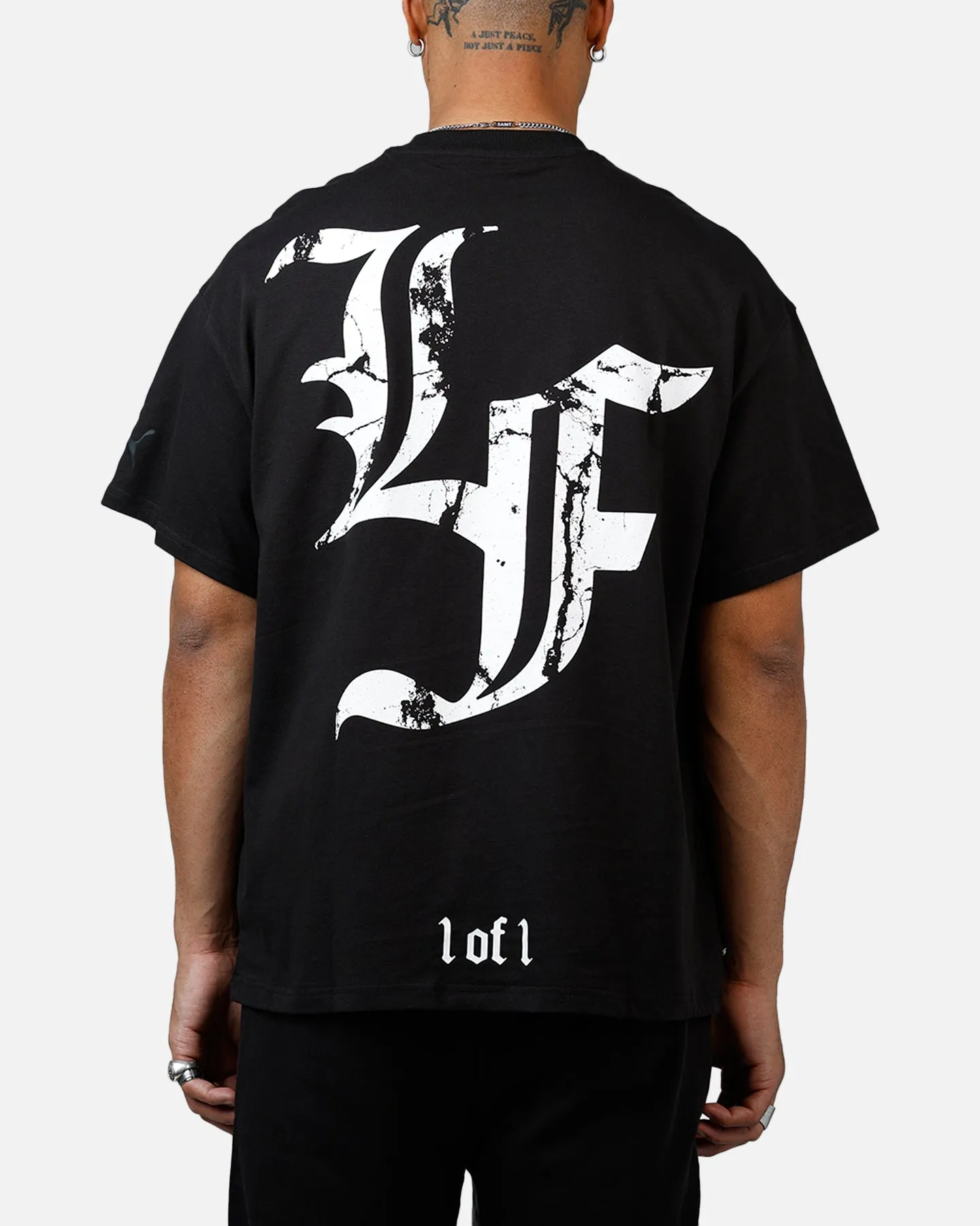 Puma x Lamelo Ball LaFrancé Written In Chrome T-Shirt Black