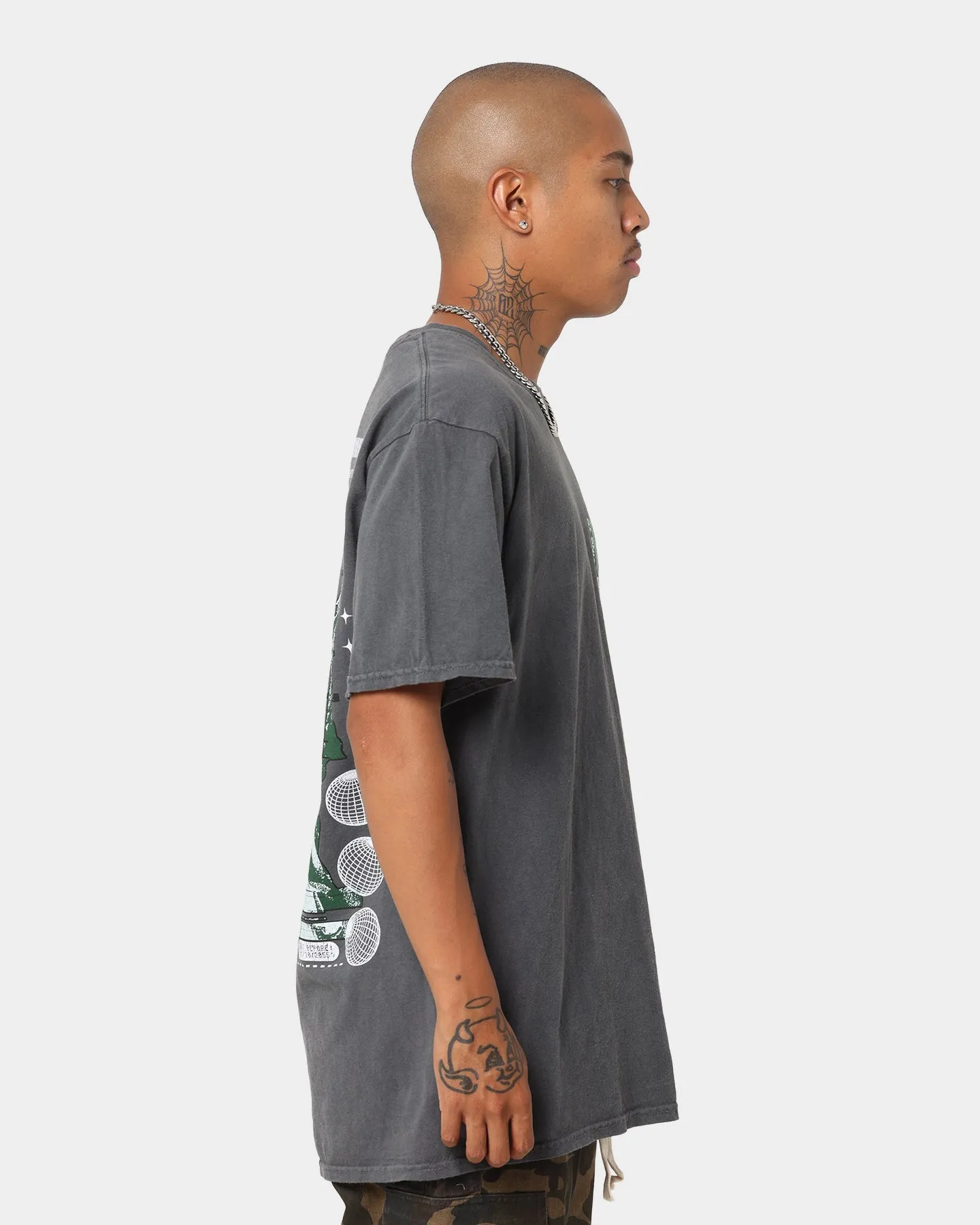 Rats Get Fat Expire Vintage T-Shirt Off Black