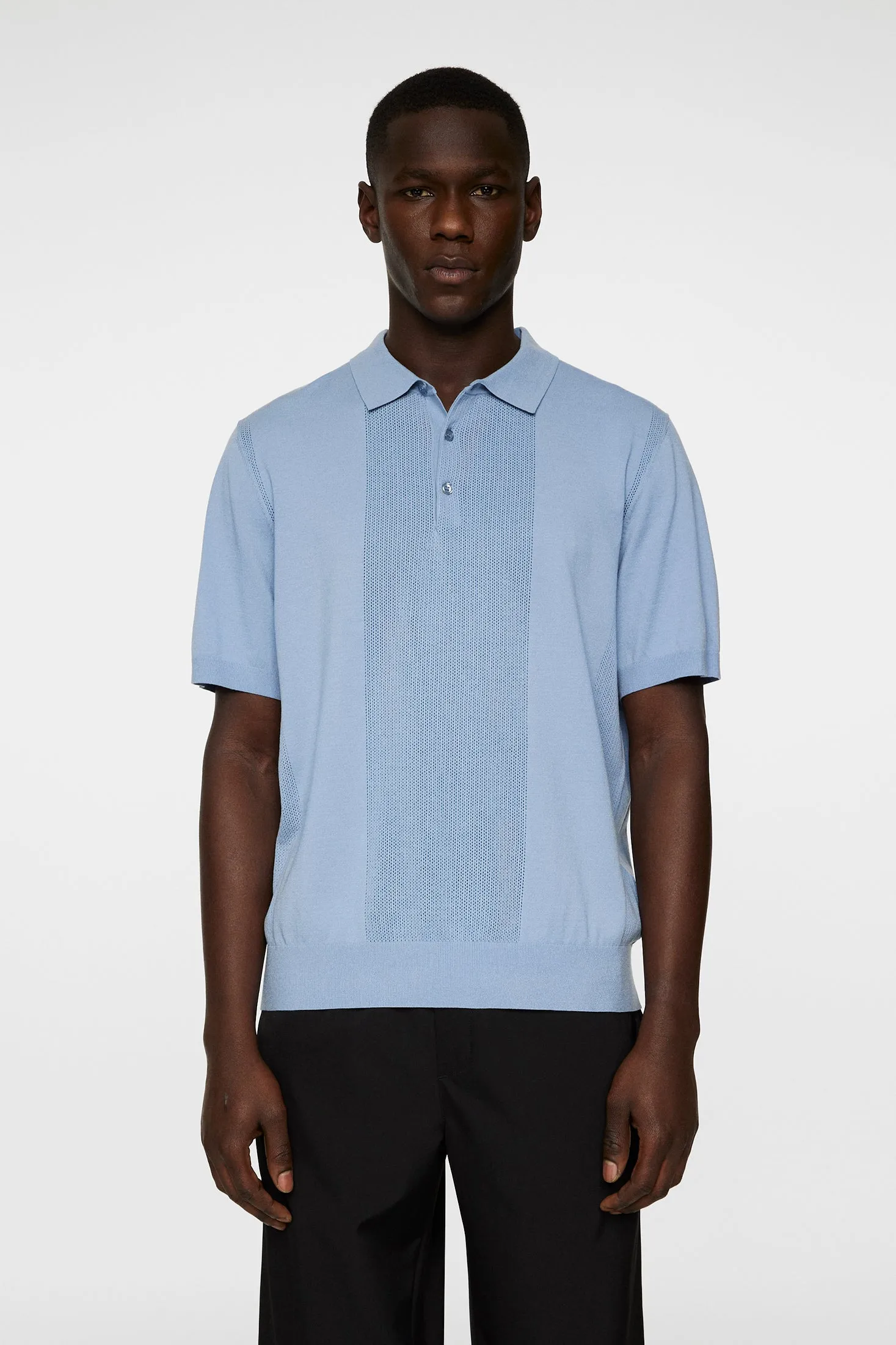 Reymond Solid Stripe Polo