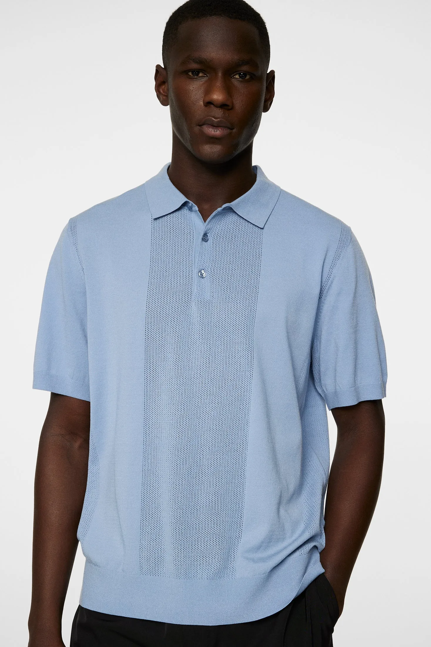 Reymond Solid Stripe Polo