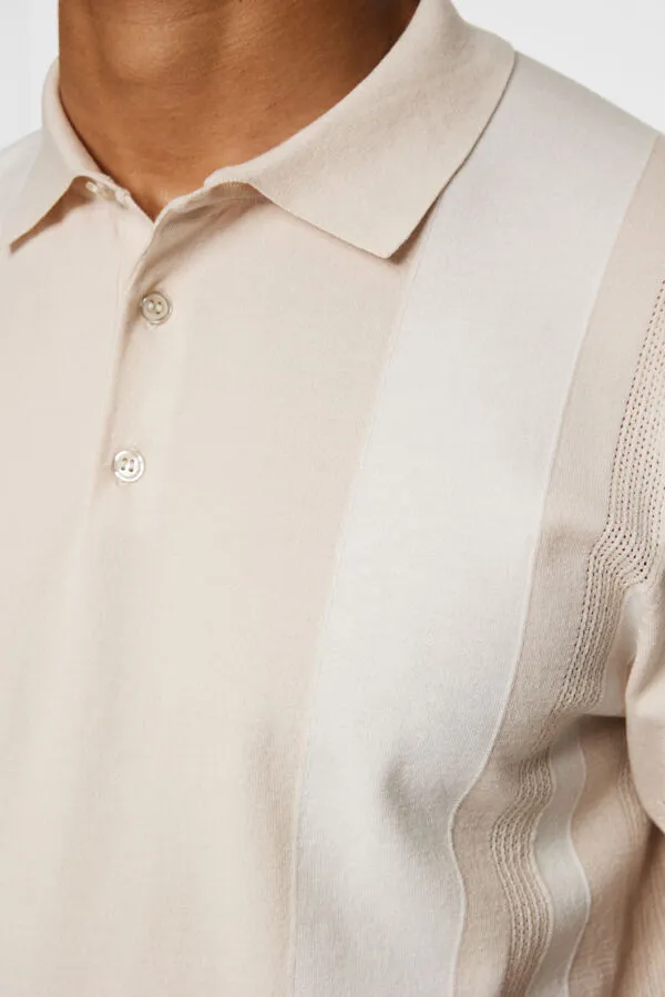 Reymond Stripe Knit Polo