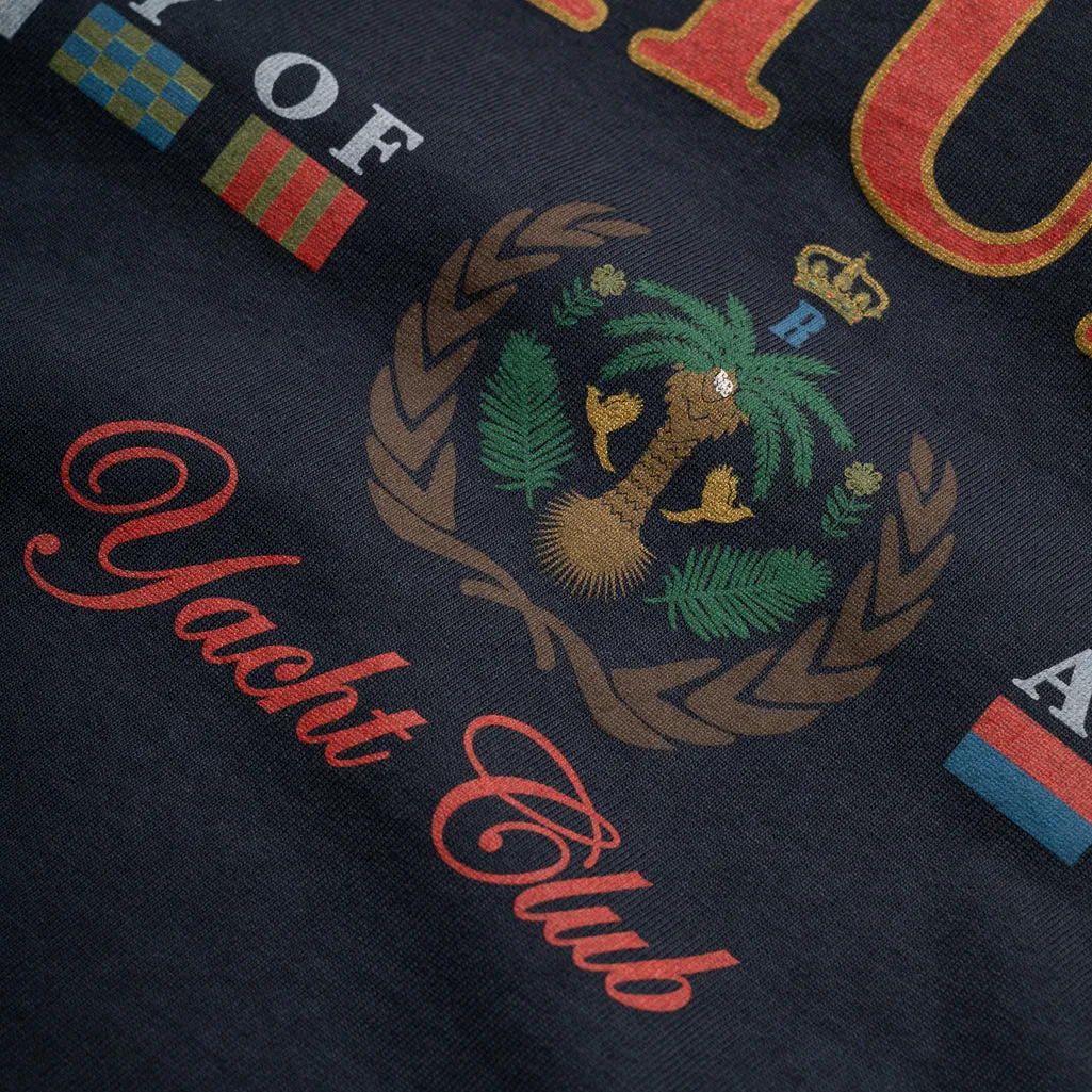 Rhude Bay Of Angels Yacht Tee - Vintage Black