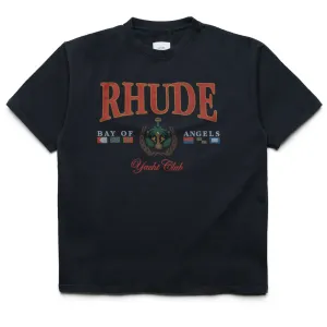 Rhude Bay Of Angels Yacht Tee - Vintage Black