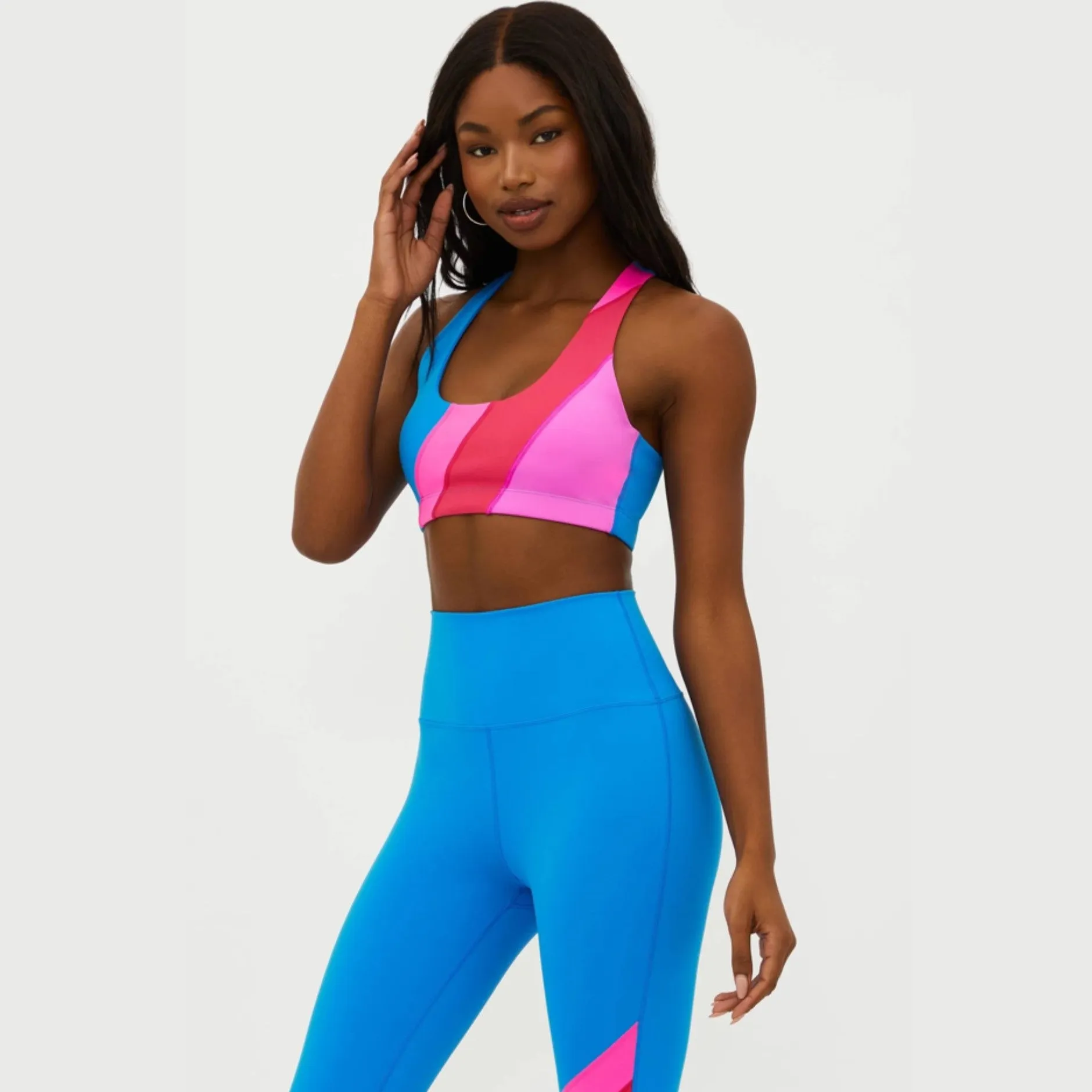 Ria Top - Orchid Colorblock