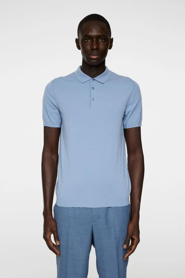 Ridge Knitted Polo