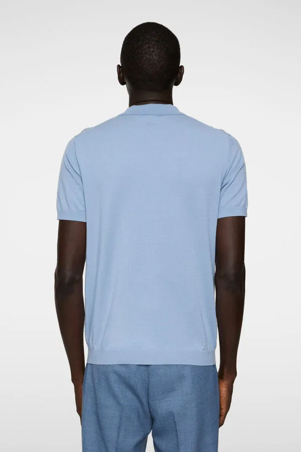 Ridge Knitted Polo