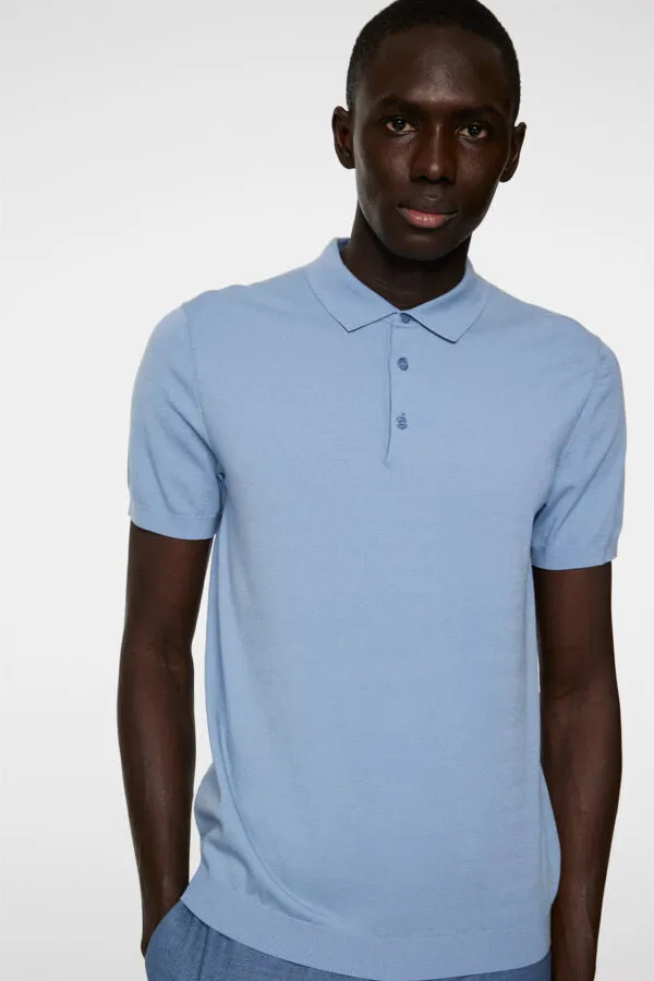 Ridge Knitted Polo