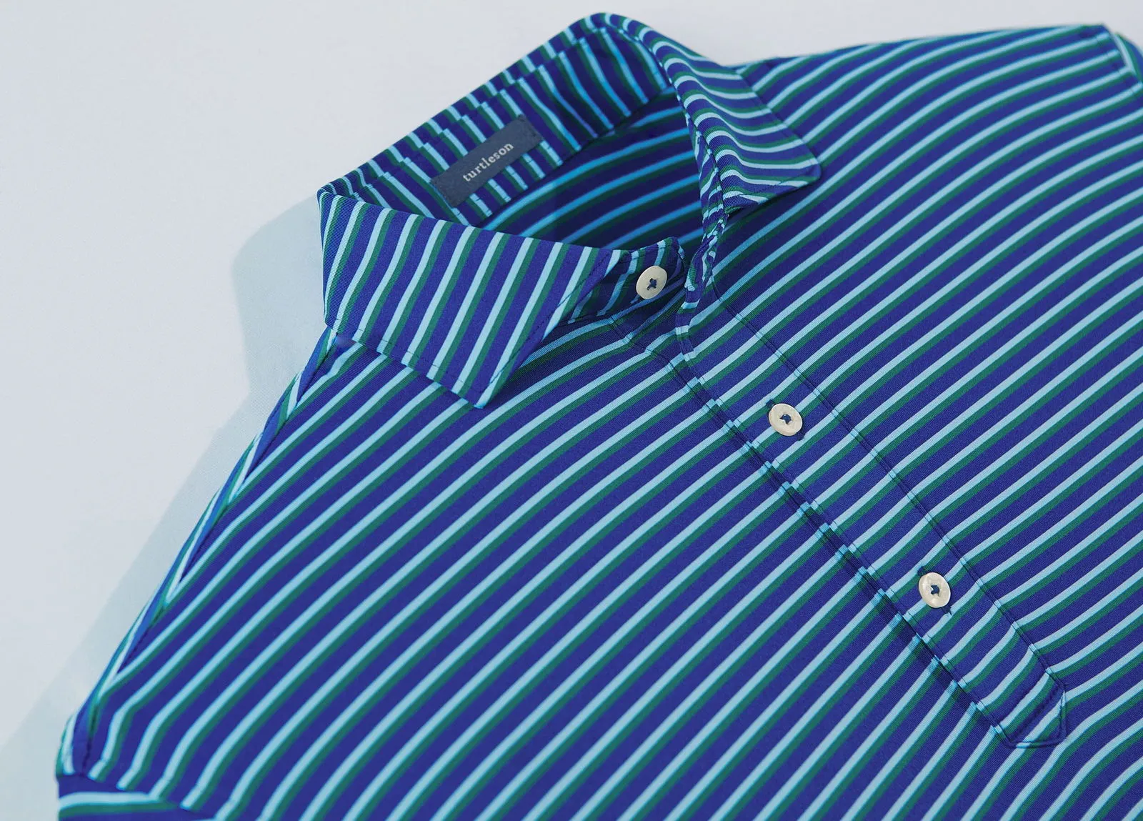 Ryan Stripe Performance Polo
