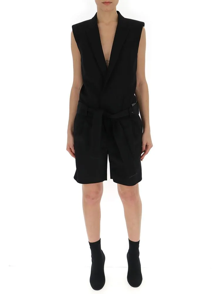 Saint Laurent V-Neck Playsuit