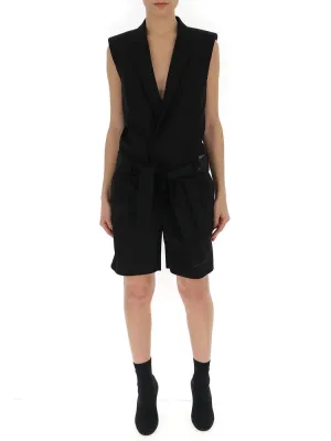 Saint Laurent V-Neck Playsuit