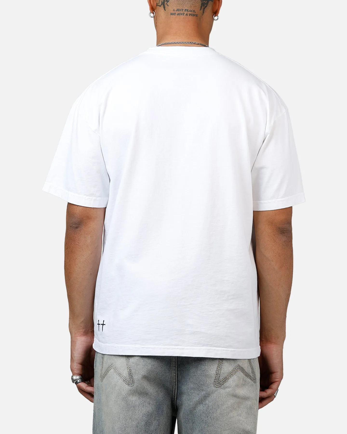Saint Morta Angelic Drop Shoulder T-Shirt White