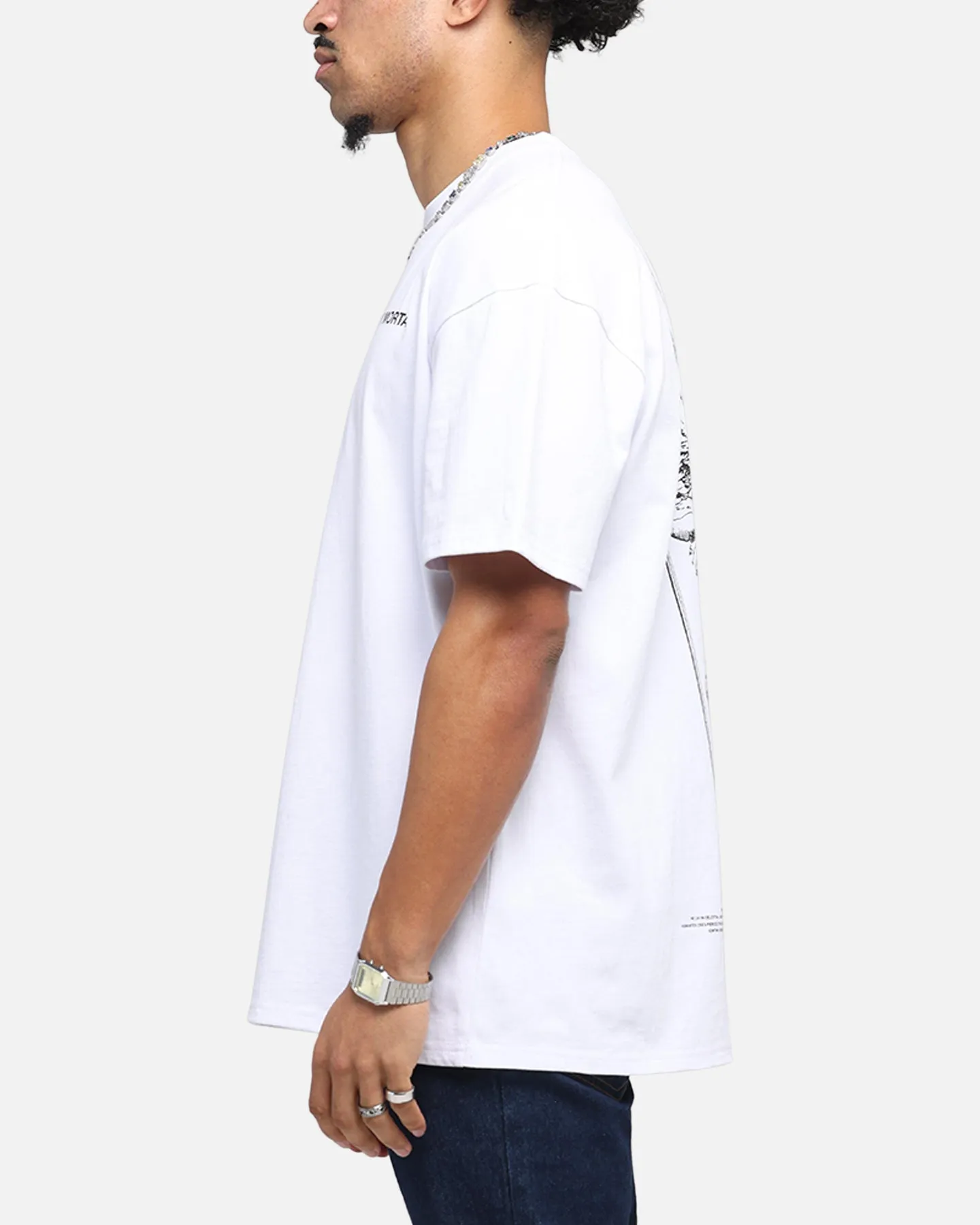Saint Morta Awakening Boxy T-Shirt White