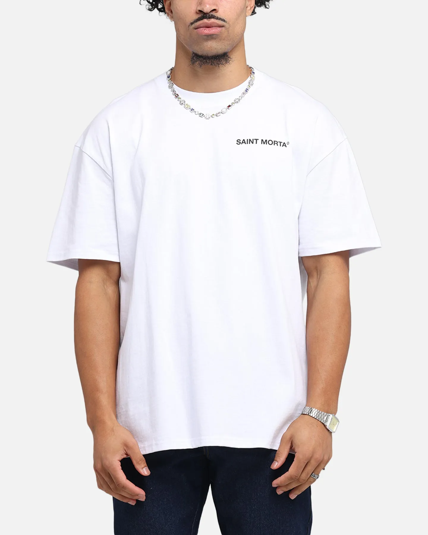 Saint Morta Awakening Boxy T-Shirt White