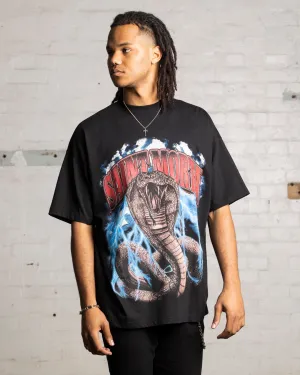 Saint Morta Cobra Boxy T-Shirt Black