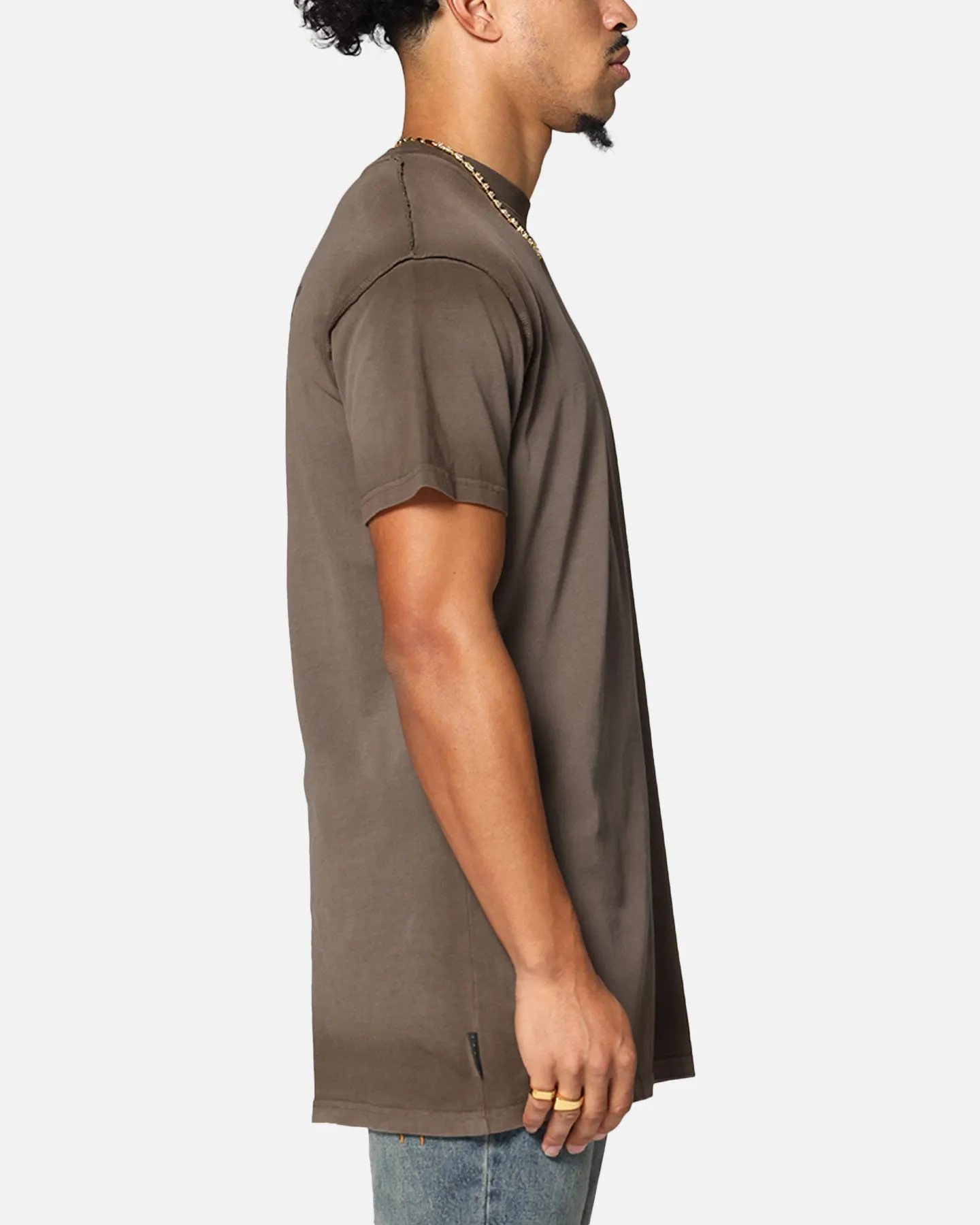 Saint Morta Daggers Lafayette T-Shirt Contrast Brown