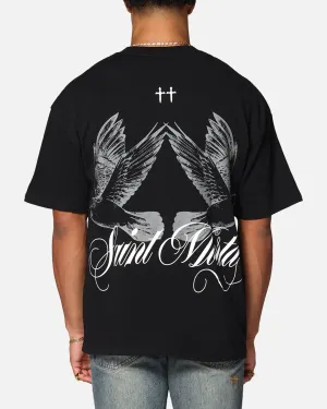 Saint Morta Dover Drop Shoulder T-Shirt Black