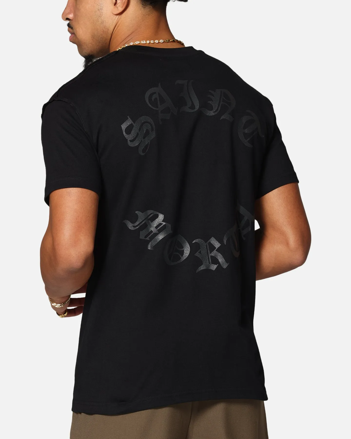 Saint Morta Mortal Lafayette T-Shirt Black