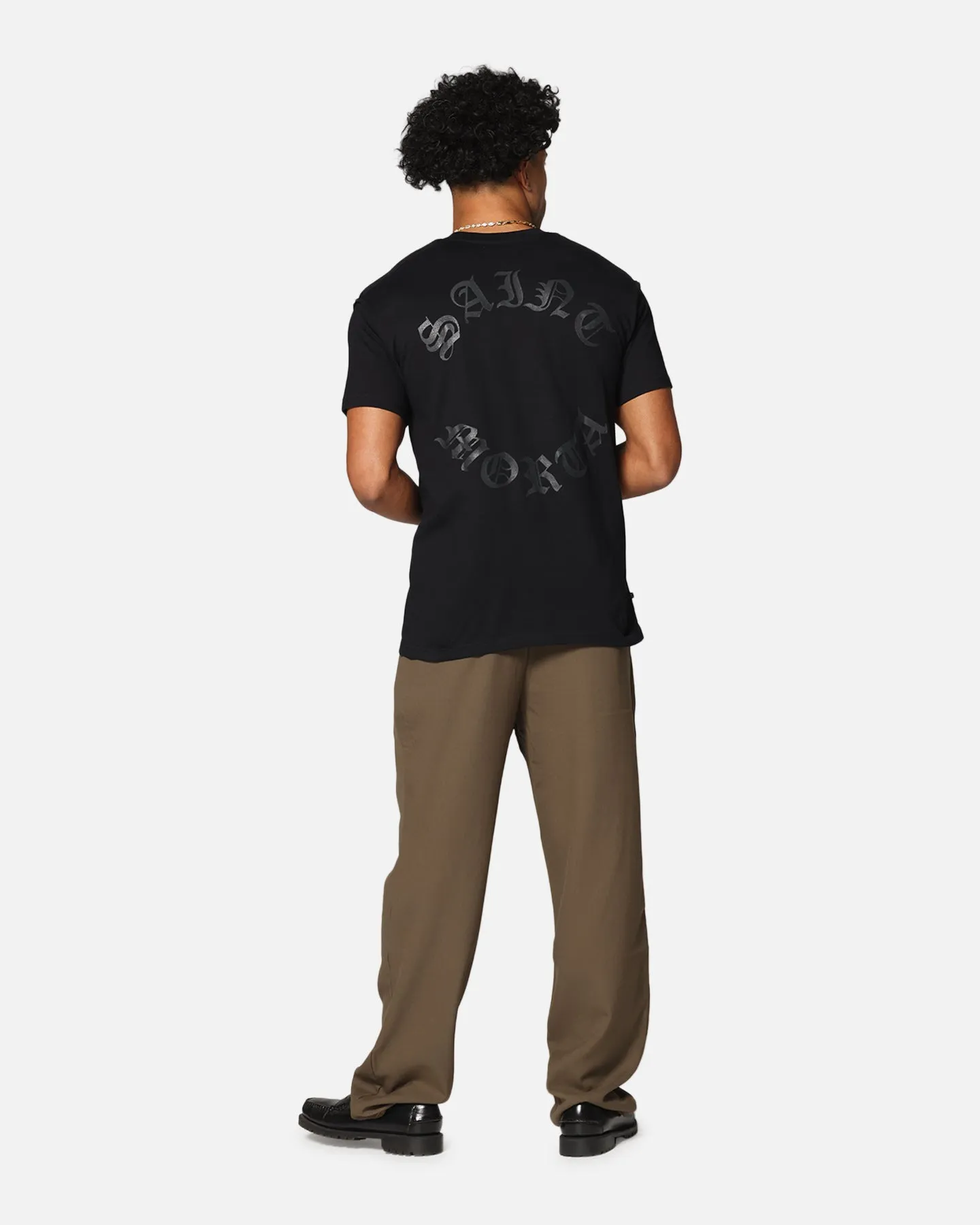 Saint Morta Mortal Lafayette T-Shirt Black