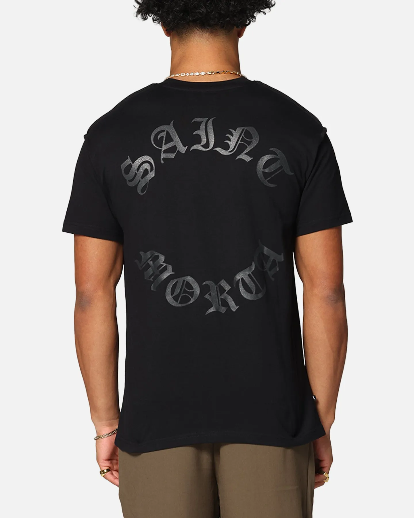 Saint Morta Mortal Lafayette T-Shirt Black