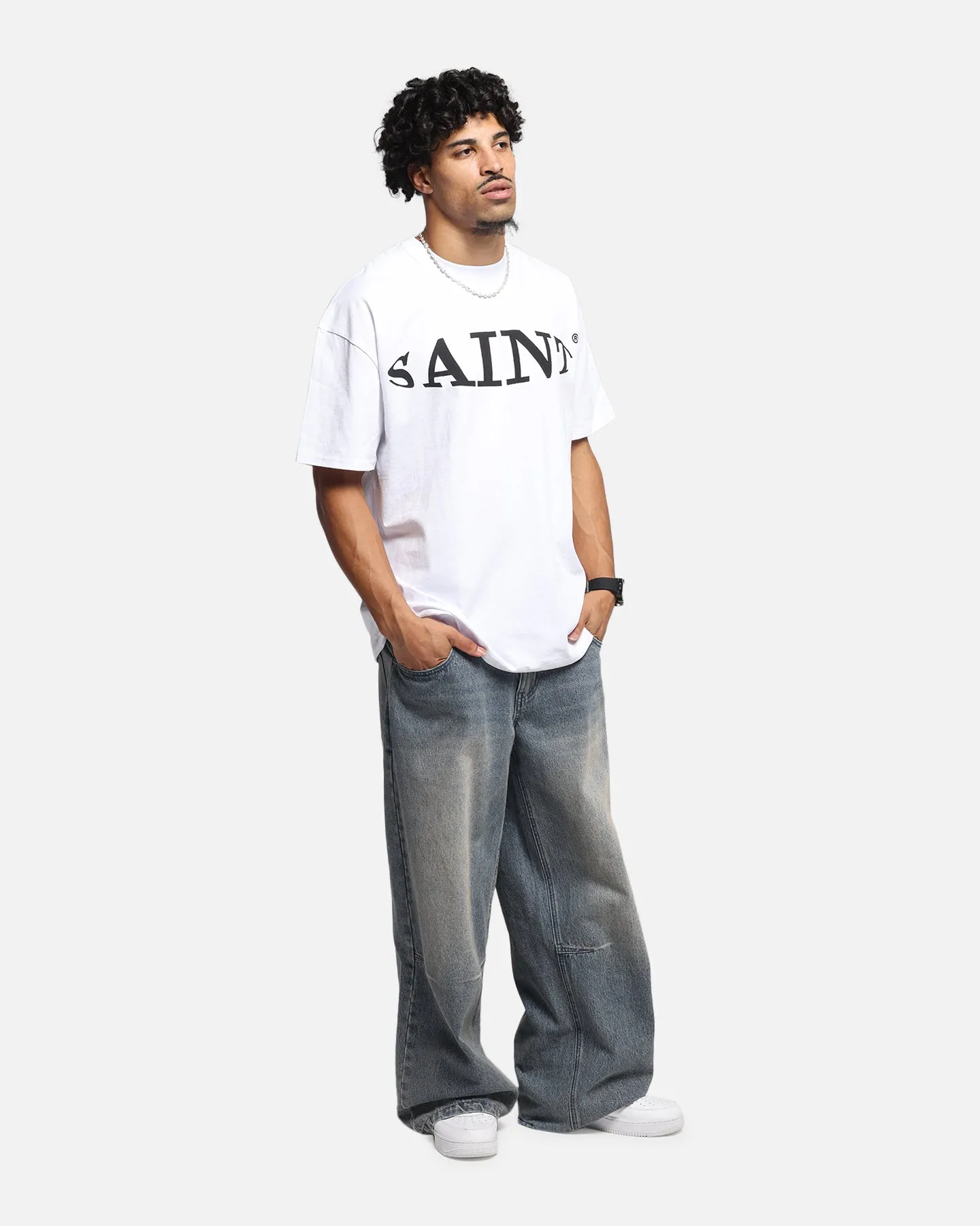 Saint Morta Vision Boxy T-Shirt White