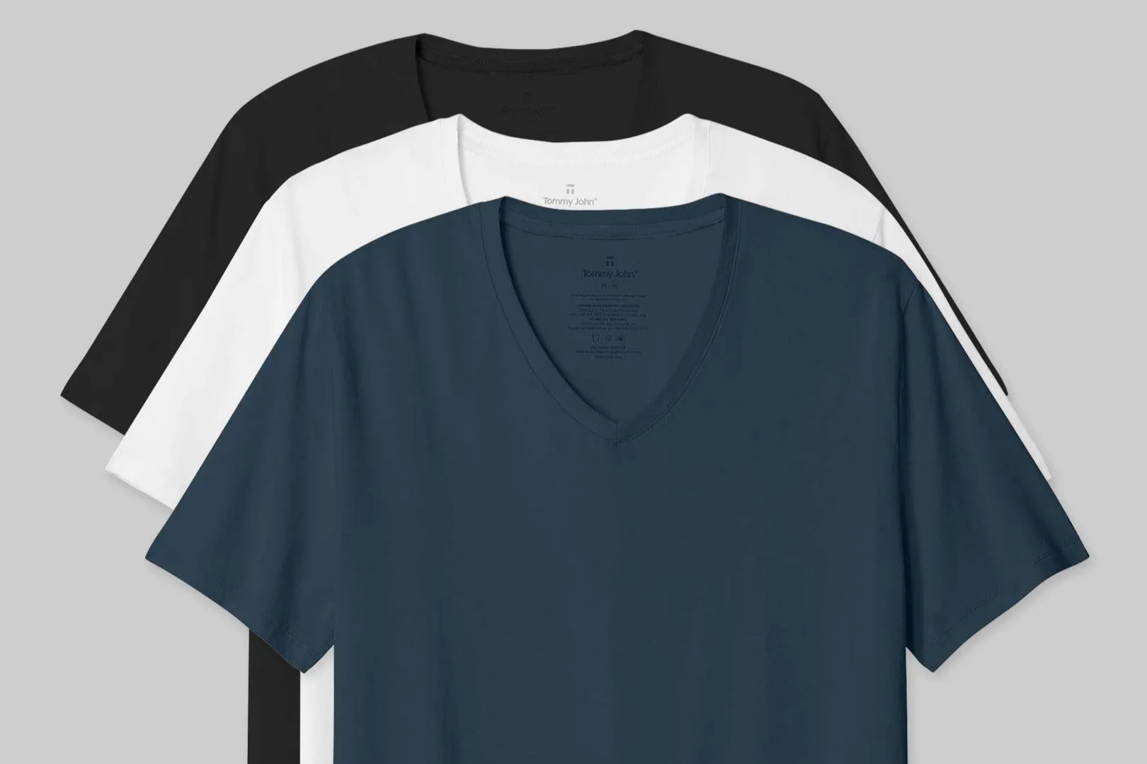 Second Skin V-Neck Tee (3-Pack)