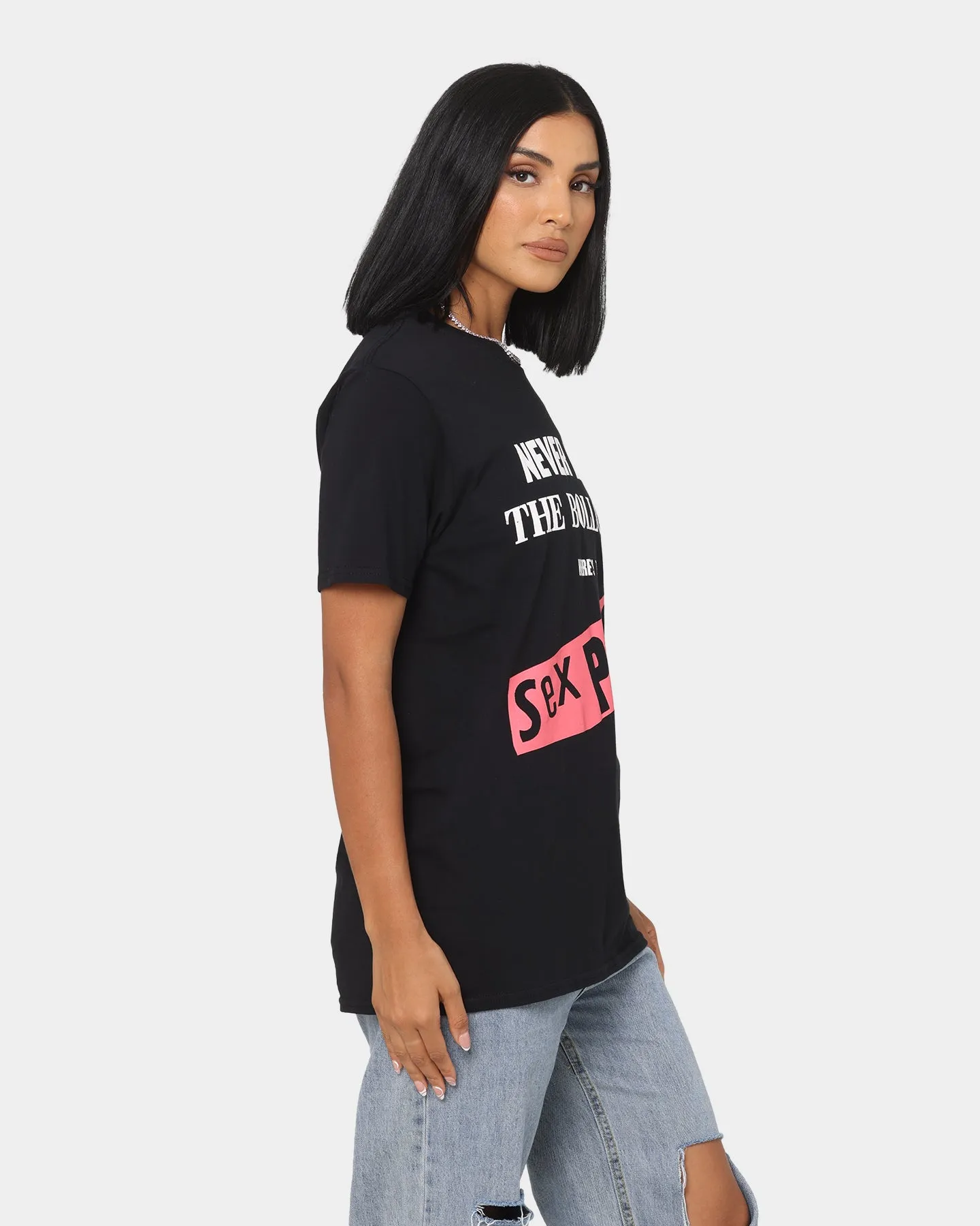 Sex Pistols Never Mind The Bollocks Original Album T-Shirt Black