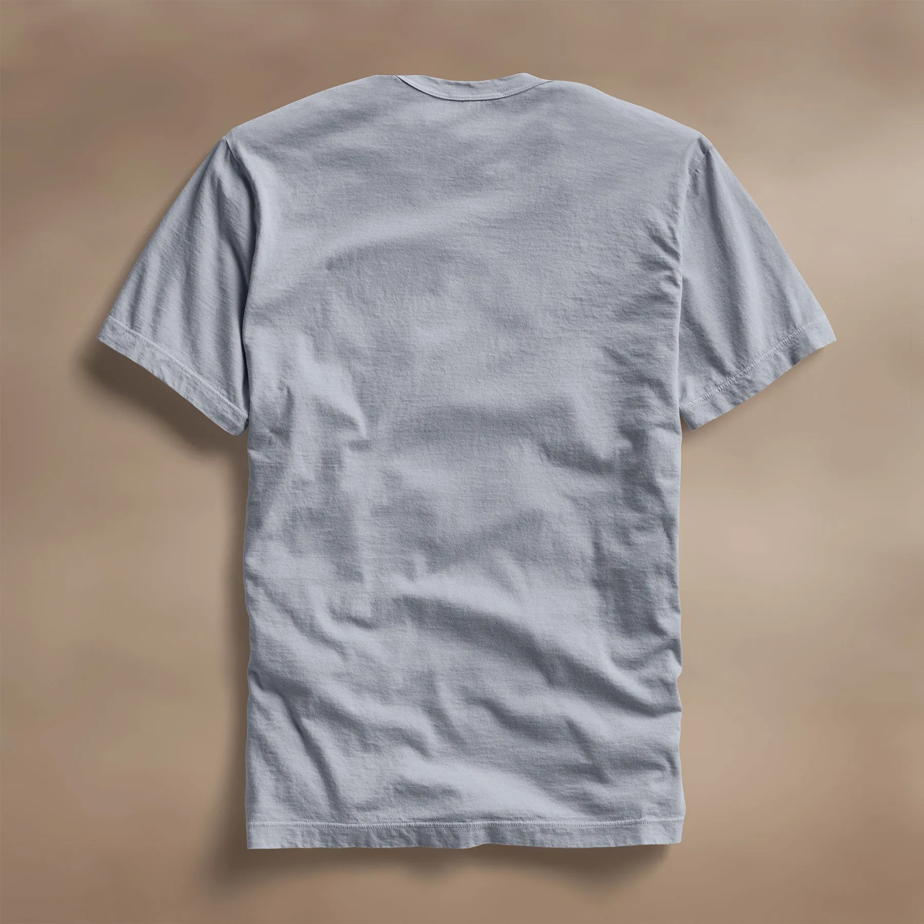 Short Sleeve Crew Neck - Grey Sky Pigment