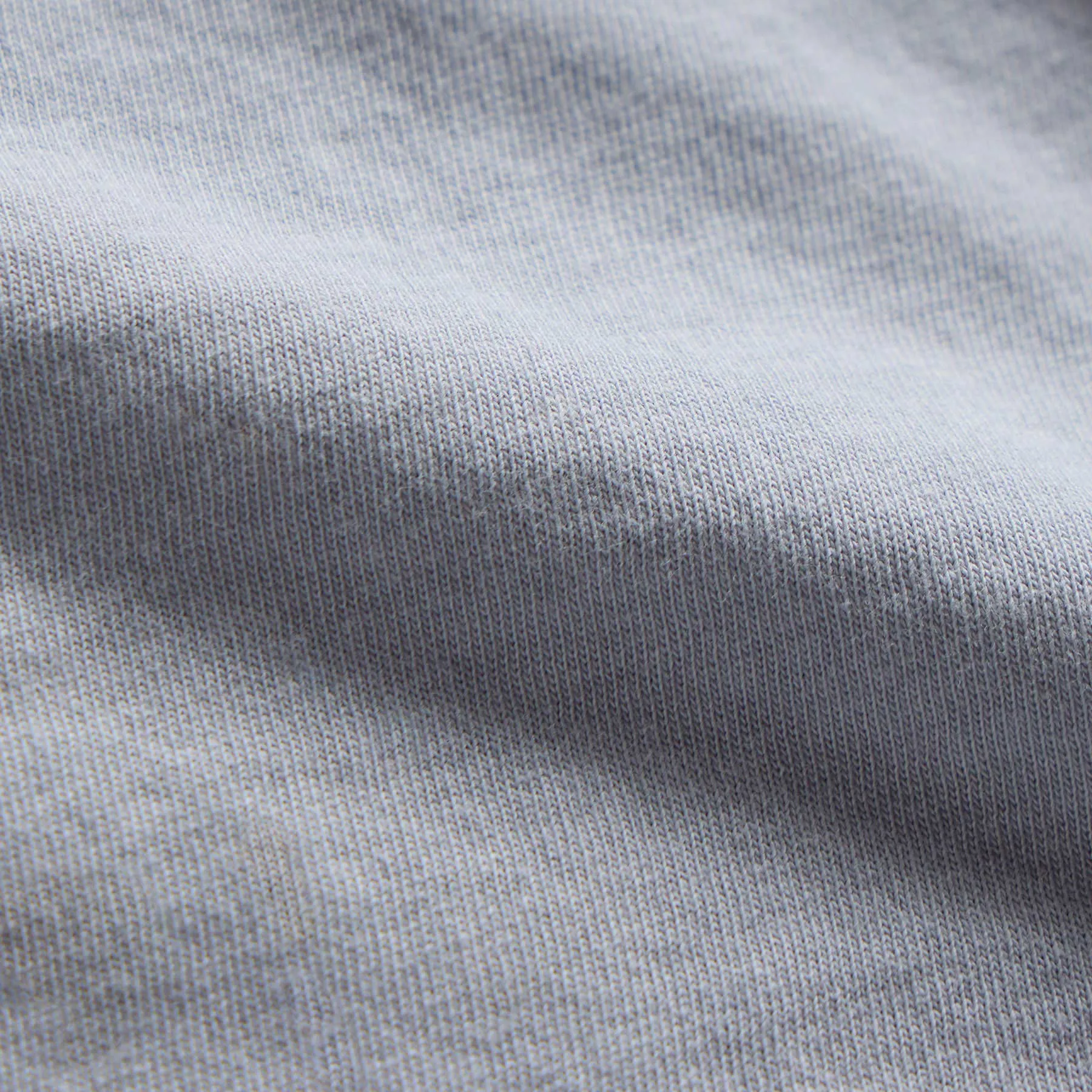 Short Sleeve Crew Neck - Grey Sky Pigment