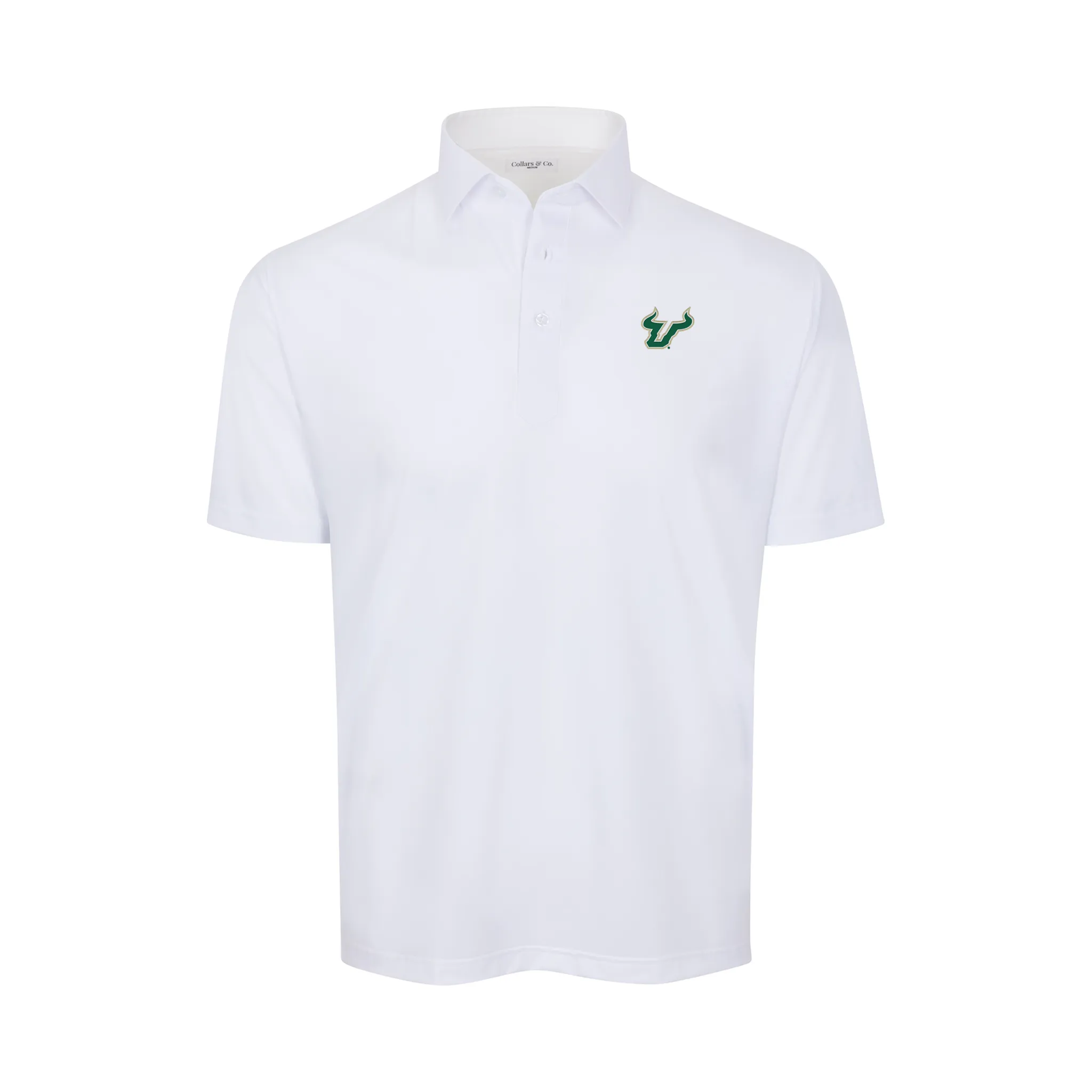South Florida Featherweight Flex Polo White