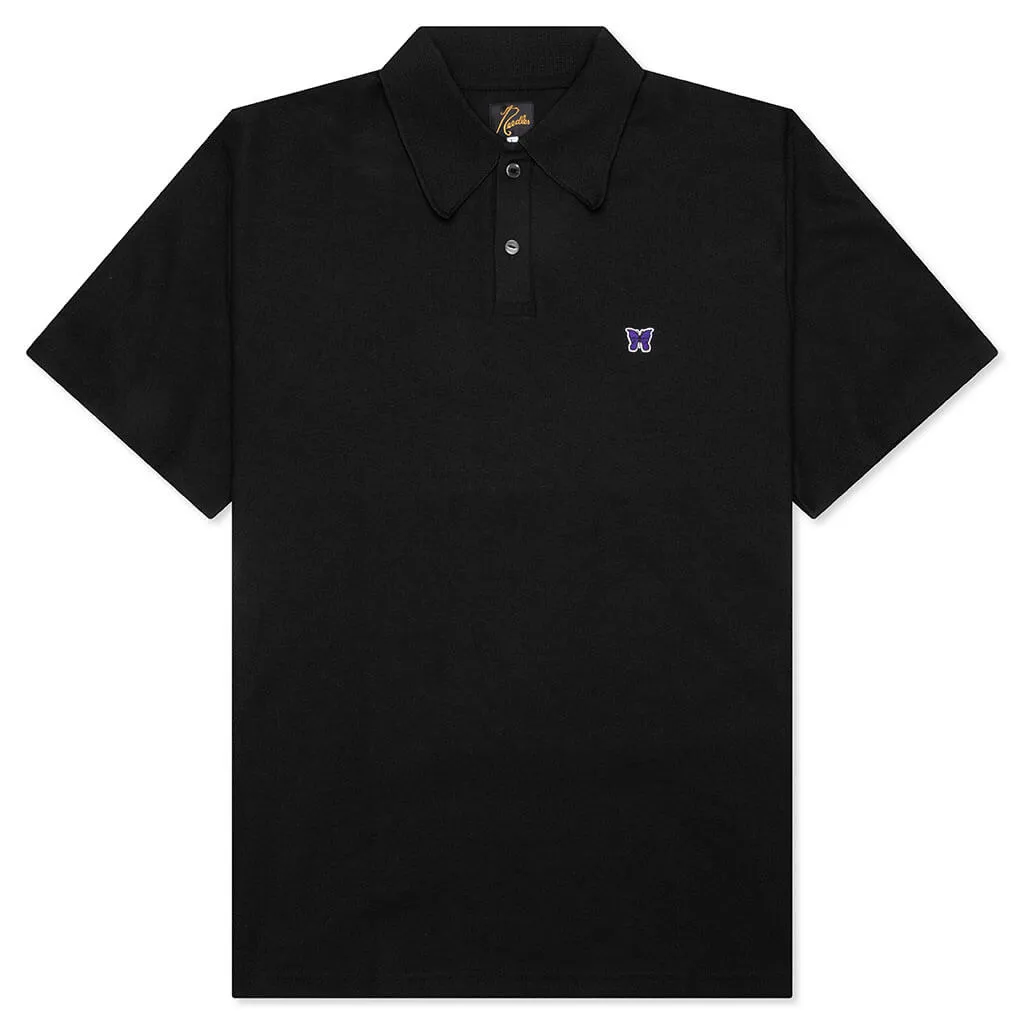 S/S Polo Shirt - Black