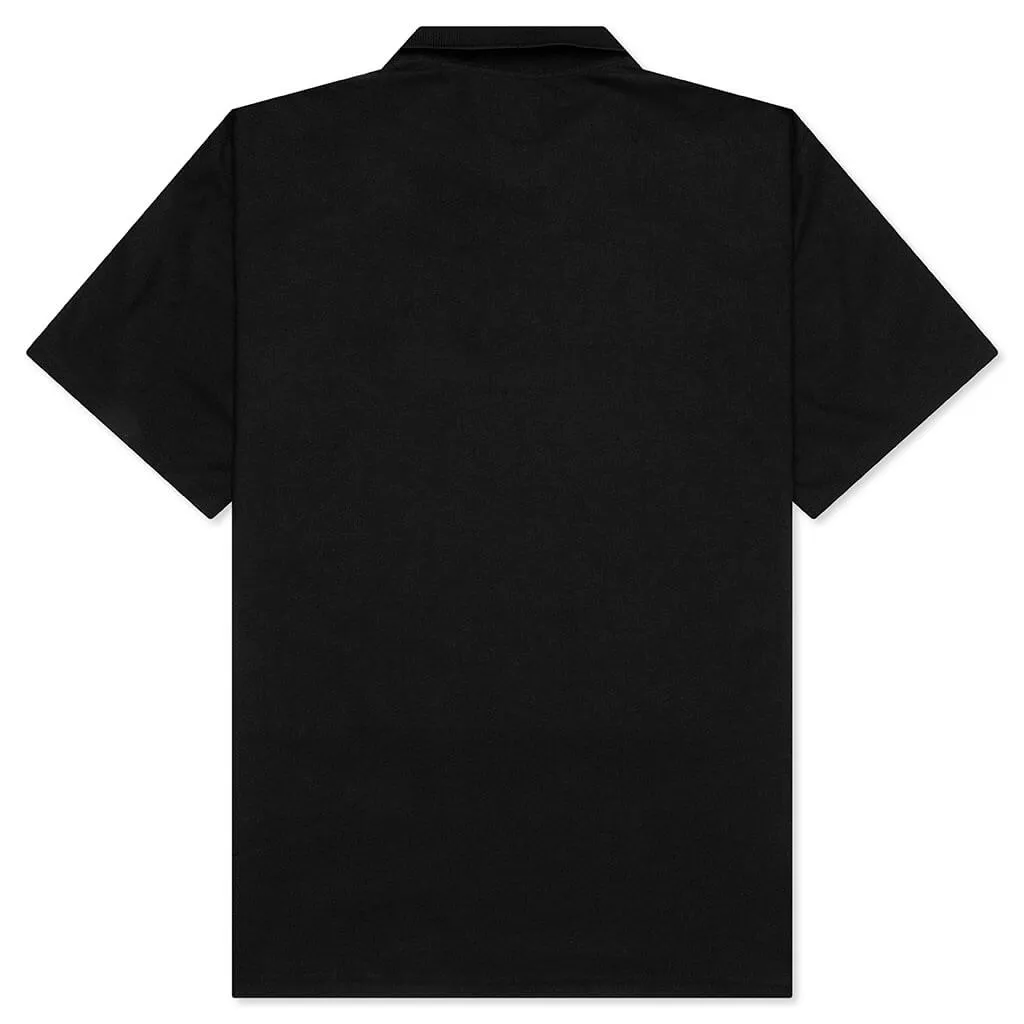 S/S Polo Shirt - Black