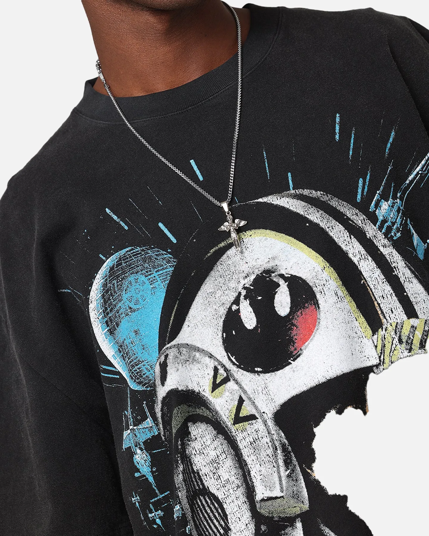 Star Wars Episode IV '77 Heavy Vintage T-Shirt Vintage Black