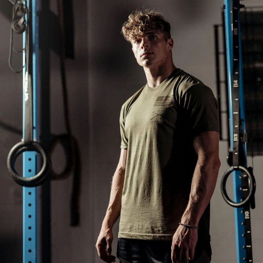 Strength Through Suffering T-Shirt - Military Green